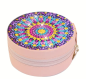 Preview: Diamond Painting Schmuckaufbewahrungskoffer -Ringe, Ohrringe, Halsketten